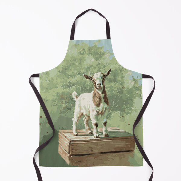 Item preview, Cute Baby Goat with Watercolor Art for Animal Lovers designed and sold by Gear Camel.