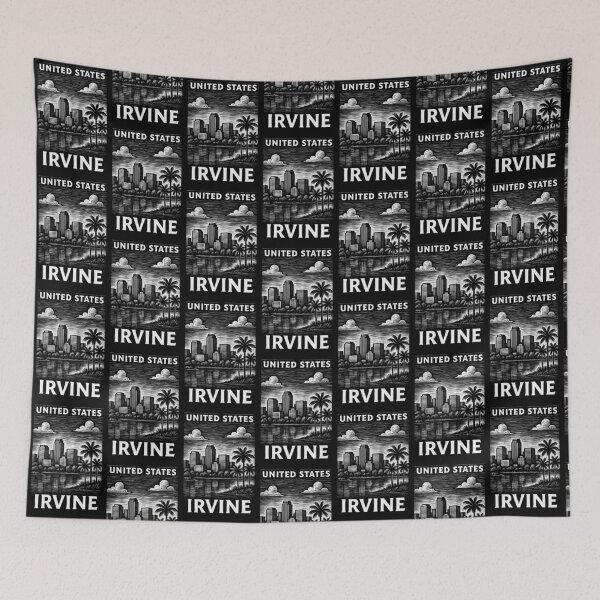 Item preview, Irvine USA Linocut Style  designed and sold by Thistle-TShop.