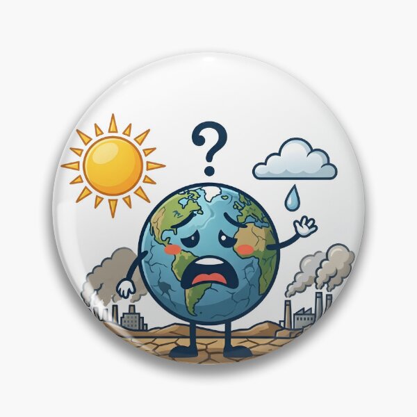Item preview, The Clock Is Ticking Climate Change Earth designed and sold by Nuvoro Eco Awareness.