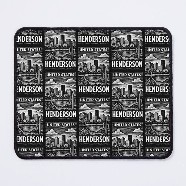 Item preview, Henderson USA Linocut Style designed and sold by Thistle-TShop.