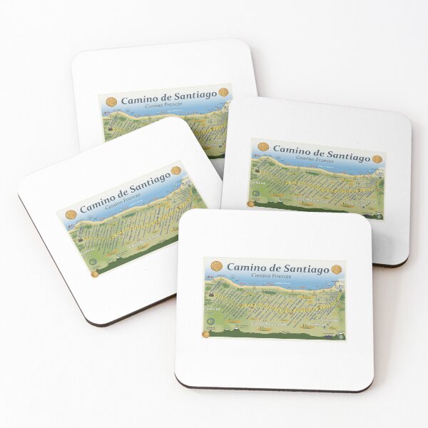 Item preview, Camino Map 2 designed and sold by Happy2buy.