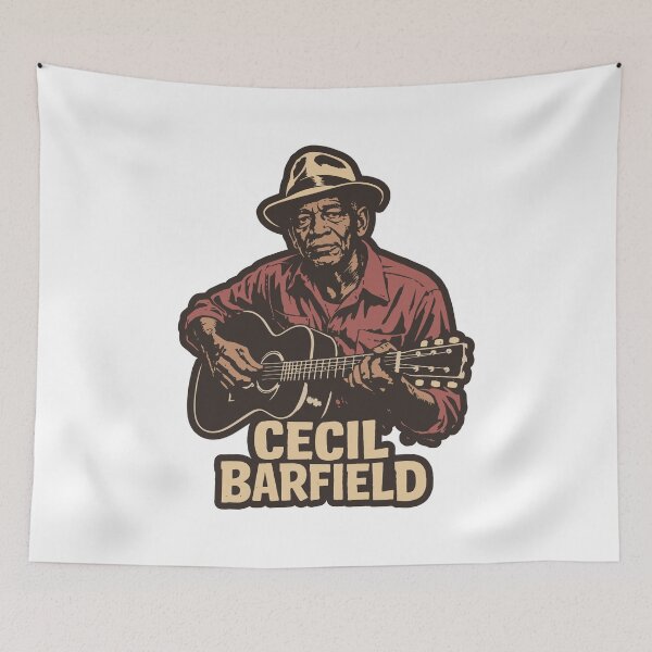 Item preview, Cecil Barfield Georgia Blues Storytelling Guitar designed and sold by Boogosh.