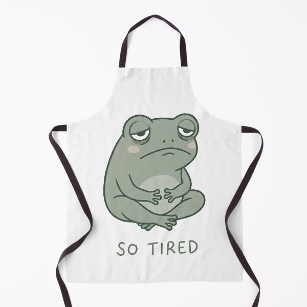 Item preview, Sleepy Frog Feeling Totally Exhausted designed and sold by DzessiK.