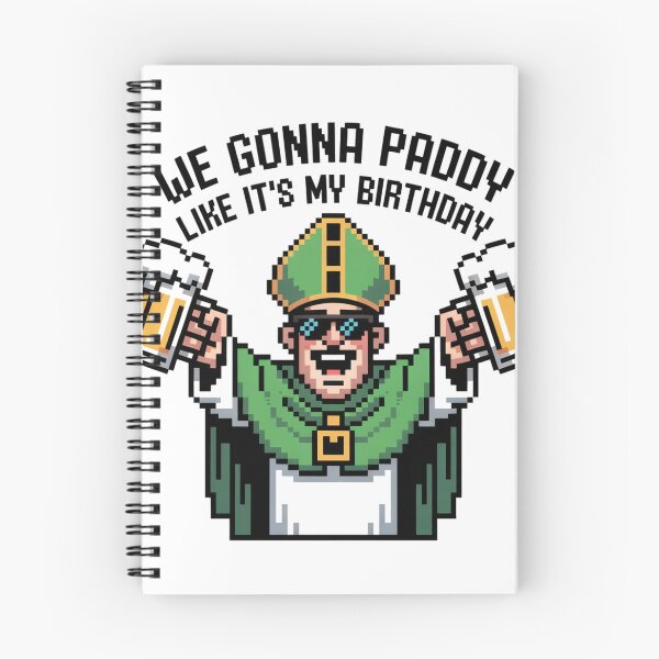Item preview, Retro Pixel Saint Patrick Beer Toast designed and sold by Bloomkept.