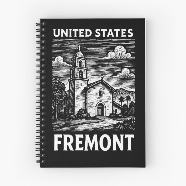 Item preview, Fremont USA Linocut Style  designed and sold by Thistle-TShop.