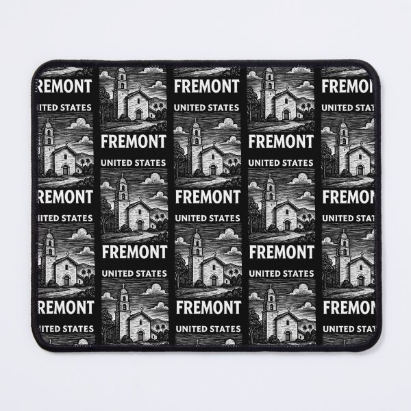 Item preview, Fremont USA Linocut Style  designed and sold by Thistle-TShop.