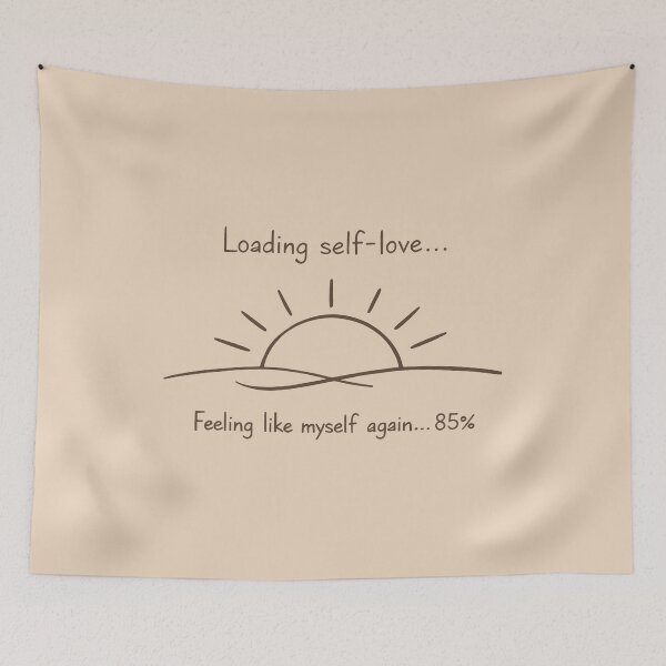 Item preview, Self Care Minimalist Line Art Mental Wellness designed and sold by SplashTastic.