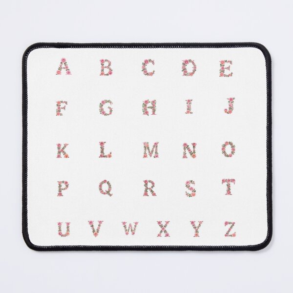 Item preview, Pink Rose Alphabet designed and sold by Avenelle.