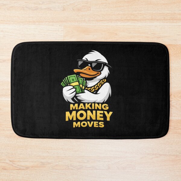 Item preview, Funny Money Duck Shirt Making Money Moves Hustle Humor designed and sold by Motivora.