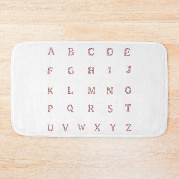 Item preview, Pink Rose Alphabet designed and sold by Avenelle.