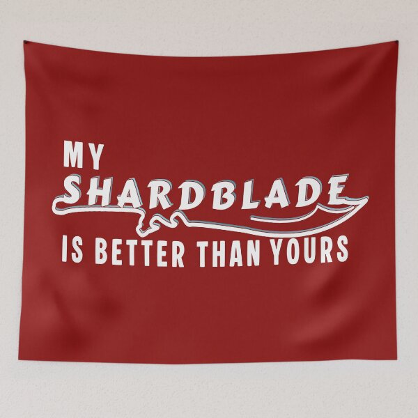 Item preview, My Shardblade Is Better Than Yours – Funny Fantasy Book Shirt designed and sold by Fun Funky Designs.