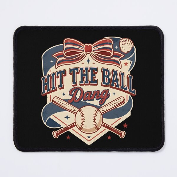 Item preview, Hit The Dang Ball Basebal designed and sold by THREE LITTLE BEANS.