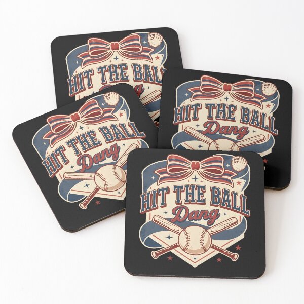 Item preview, Hit The Dang Ball Basebal  designed and sold by THREE LITTLE BEANS.