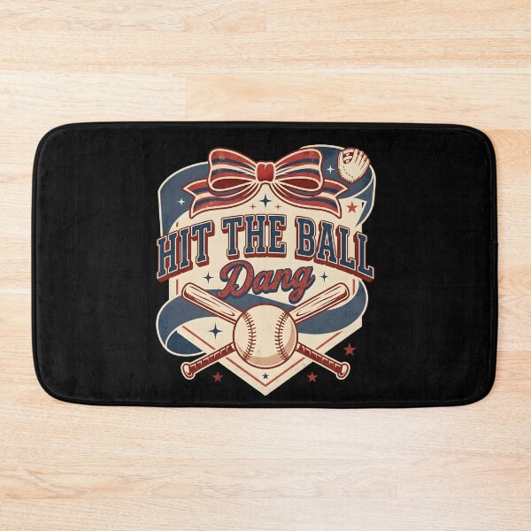 Item preview, Hit The Dang Ball Basebal  designed and sold by THREE LITTLE BEANS.