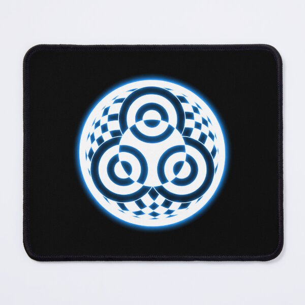 Item preview, Crop circle neon blue designed and sold by MessageToEarth.