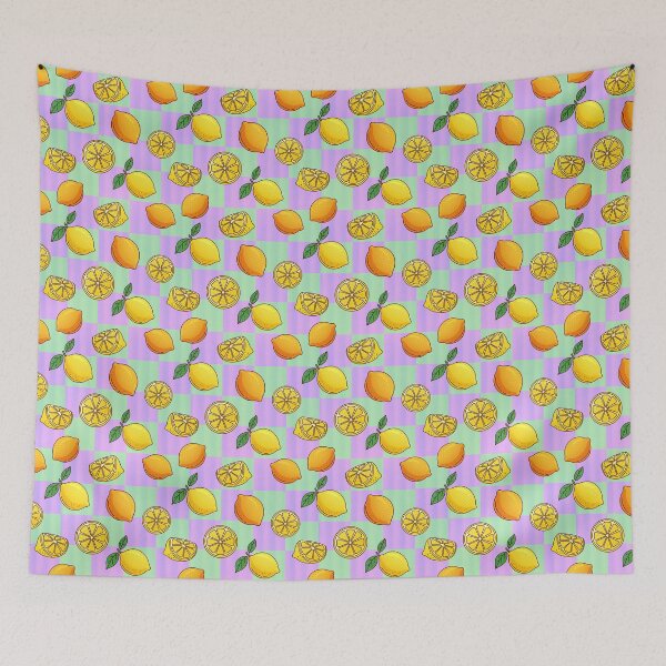 Item preview, Lemon Citrus Mix Pattern designed and sold by tviyluv.