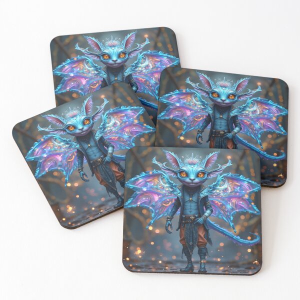 Item preview, Azurius Ignifis: A Glimpse Through the Veil of Worlds designed and sold by KunstGeist.