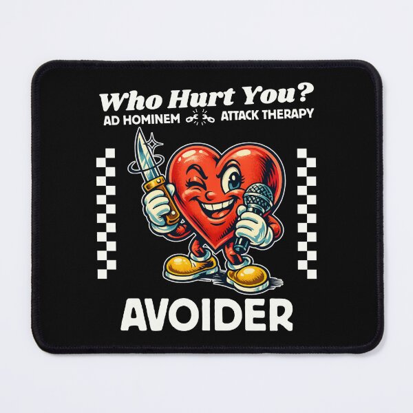 Item preview, Who hurt you ? Ad hominem attack designed and sold by Peerless-Prime.