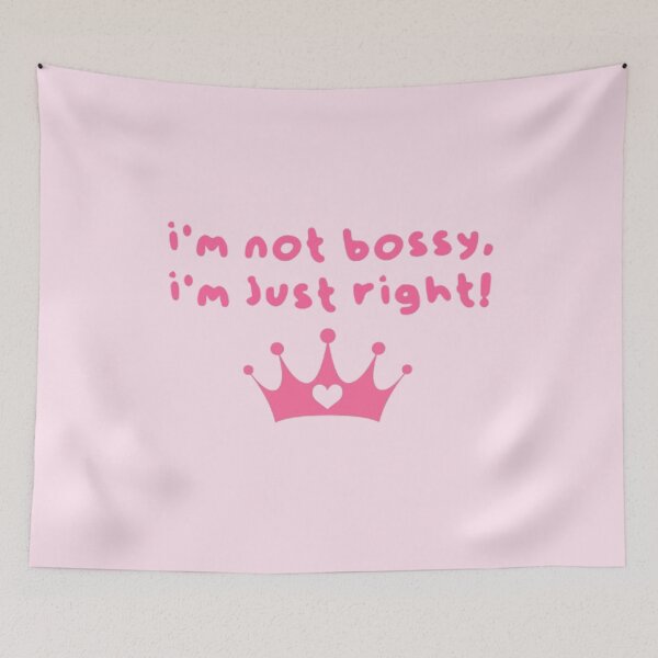 Item preview, i'm not bossy, i'm just right designed and sold by trinketgal.