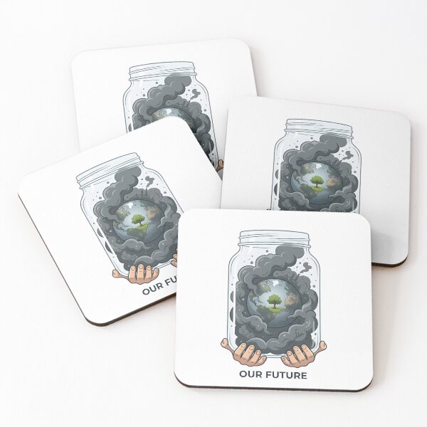 Item preview, Our Future Earth Trapped In Smoke Jar designed and sold by Nuvoro Eco Awareness.