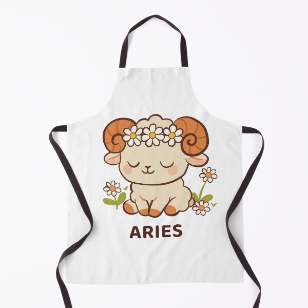 Item preview, Cute Aries Zodiac Ram Illustration designed and sold by MJ ART.