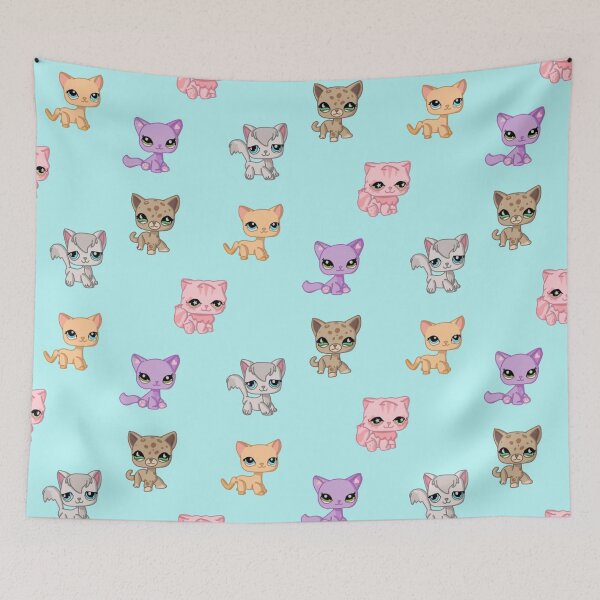 Item preview, littlest pet shop kitty cartoon pack designed and sold by trinketgal.