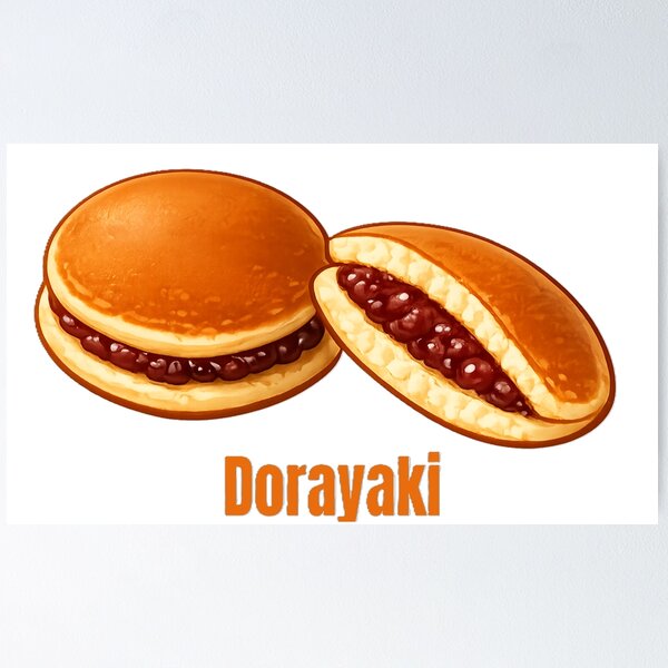 Item preview, Delicious Japanese Doriyaki Red Bean Pancake Art designed and sold by SakuraMarket26.