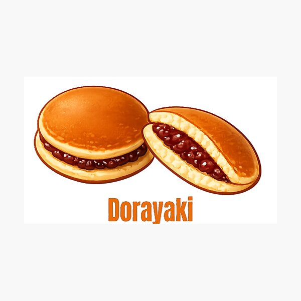 Item preview, Delicious Japanese Doriyaki Red Bean Pancake Art designed and sold by SakuraMarket26.