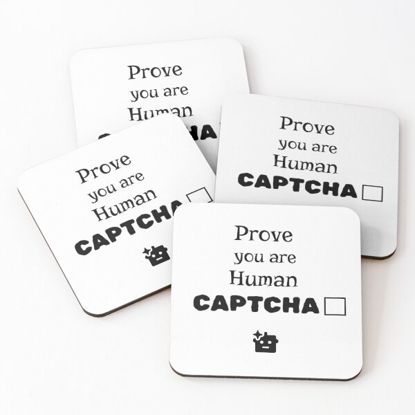 Item preview, Captcha Humans designed and sold by The WordCatcher Street.