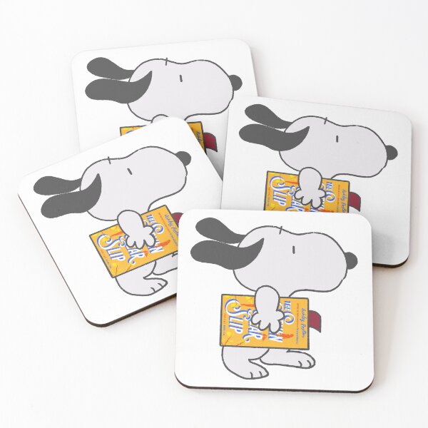 Item preview, snoopy reading the seven year slip designed and sold by liveawhimsylife.