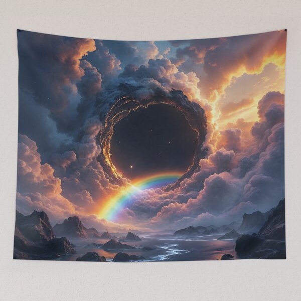 Item preview, Cosmic Portal Dreamscape – Surreal Fantasy Art designed and sold by ShaDeS-AI-Art.