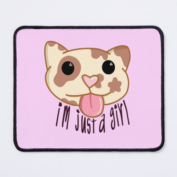 Item preview, im just a girl kitty designed and sold by trinketgal.