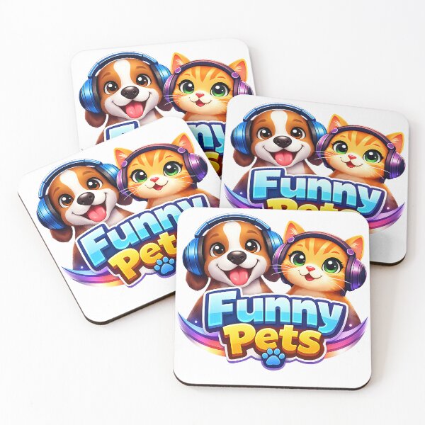 Item preview, DJ Cat and Dog Party Animals designed and sold by  ZenRave Designs.
