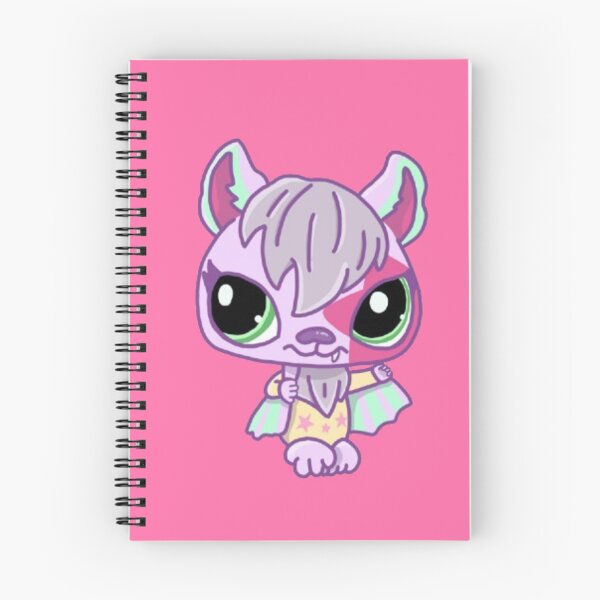 Item preview, littlest pet shop cartoon pastel bat designed and sold by trinketgal.