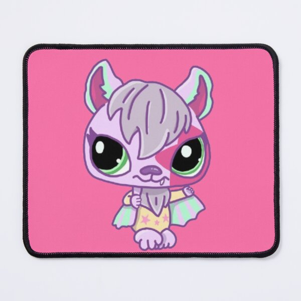 Item preview, littlest pet shop cartoon pastel bat designed and sold by trinketgal.