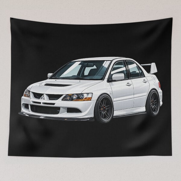 Item preview, SCOTIA WHITE EVO 8 ILLUSTRATION designed and sold by TheMitsuGuy.
