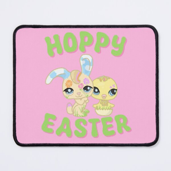 Item preview, littlest pet shop hoppy easter bunny and chick designed and sold by trinketgal.