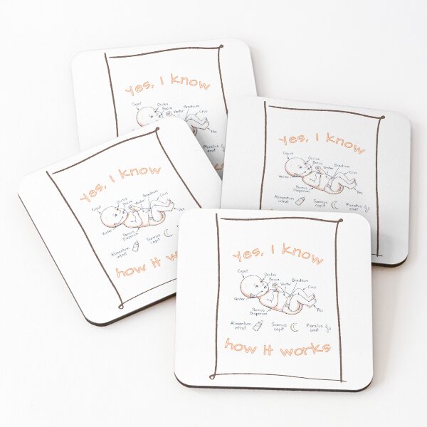 Item preview, "Yes, I Know How It Works" - Baby Diagram designed and sold by LittleKnight.