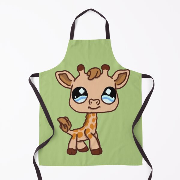 Item preview, littlest pet shop cartoon giraffe designed and sold by trinketgal.