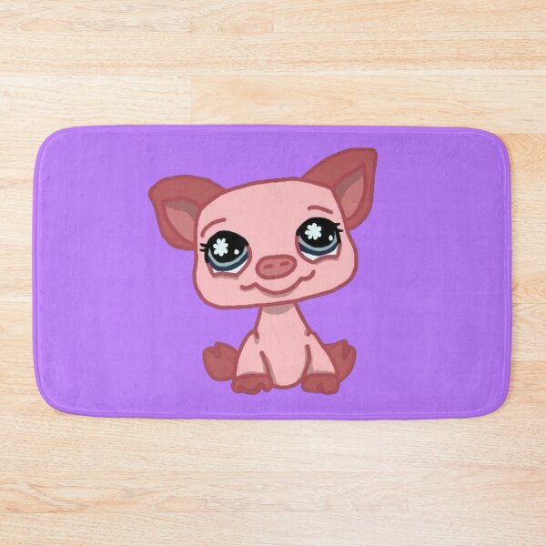 Item preview, littlest pet shop cartoon pig designed and sold by trinketgal.