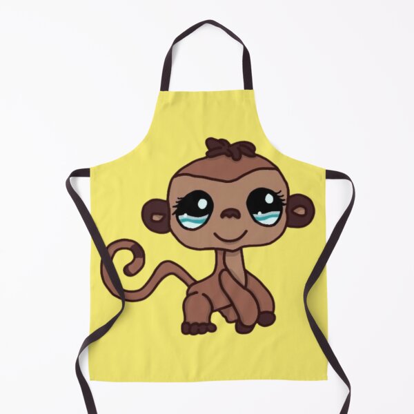 Item preview, littlest pet shop cartoon monkey designed and sold by trinketgal.