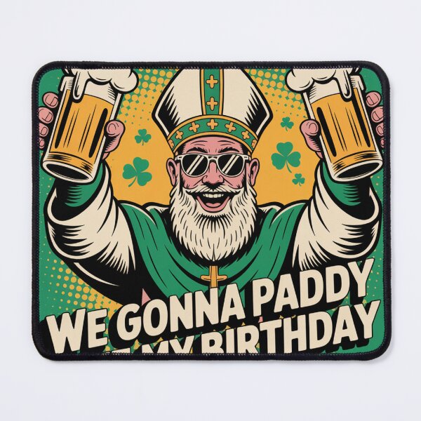 Item preview, Vintage Pop Art Saint Patrick Beer Toast designed and sold by Bloomkept.