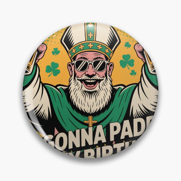 Item preview, Vintage Pop Art Saint Patrick Beer Toast designed and sold by Bloomkept.