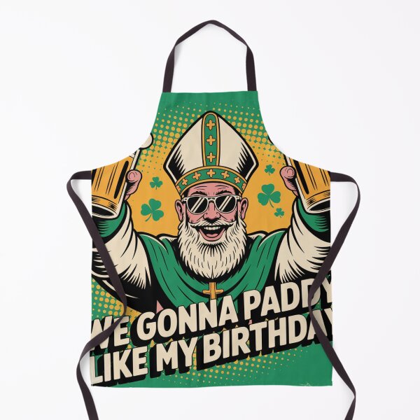 Item preview, Vintage Pop Art Saint Patrick Beer Toast designed and sold by Bloomkept.