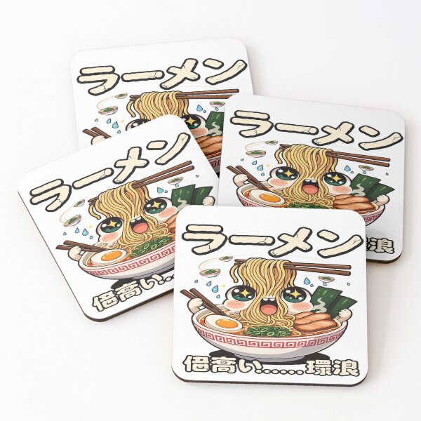 Item preview, Kawaii Ramen Bowl Japanese Food Anime Design | Cute Noodles Aesthetic T-Shirt for Food Lovers designed and sold by Sushikidsntod.