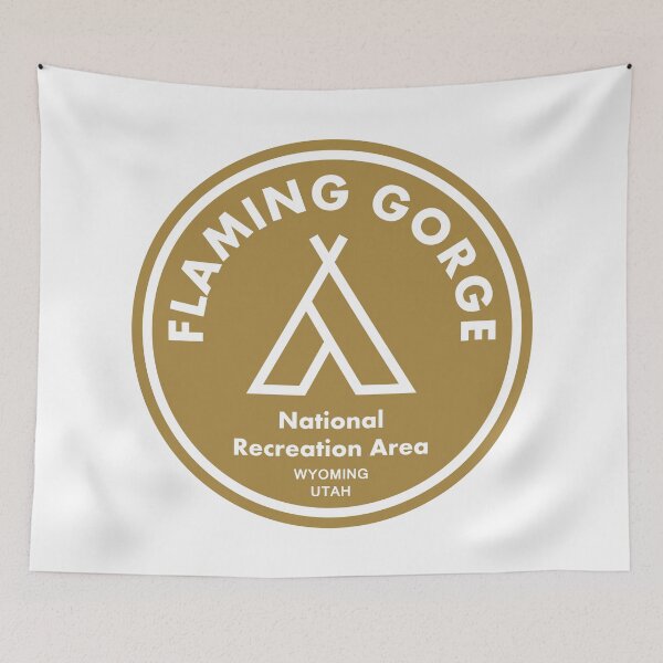 Item preview, Flaming Gorge National Recreation Area Utah Wyoming Tent designed and sold by bivenart.