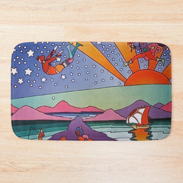 Item preview, peter max (39) - Peter Max Style Psychedelic Pop Art — Bold Colors Cosmic Retro 60s Print designed and sold by KirstenShShop.