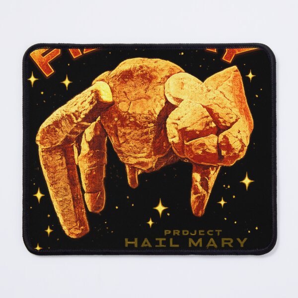 Item preview, Project Hail Mary Fist My Bump Rocky The Alien Poster designed and sold by Tbinl.