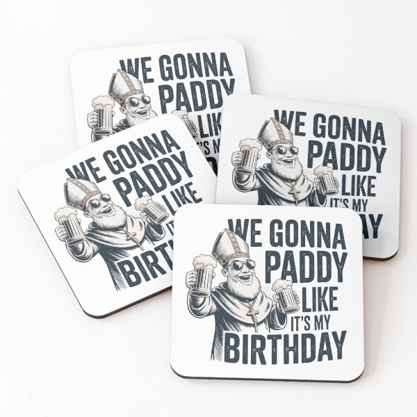 Item preview, Vintage Saint Patrick Bishop Beer Toast Illustration designed and sold by Bloomkept.