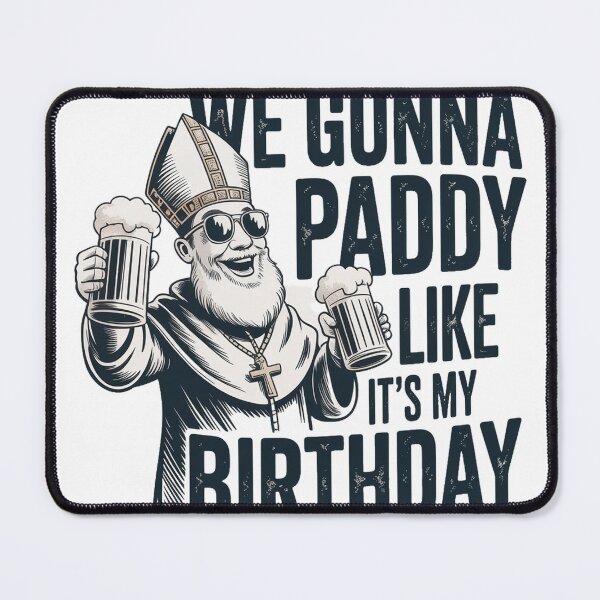 Item preview, Vintage Saint Patrick Bishop Beer Toast Illustration designed and sold by Bloomkept.